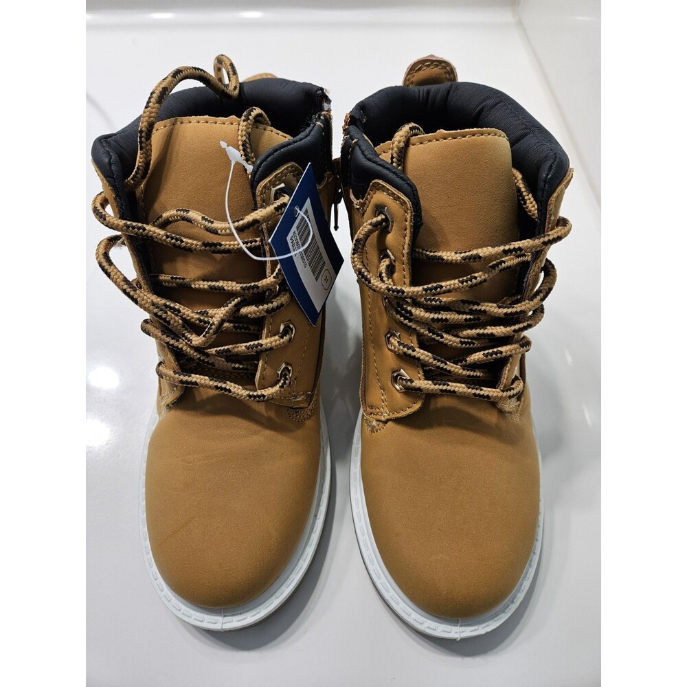 Thereabouts Boots New Luke Wheat Hiking Lace/Zipper Shoes Size 13